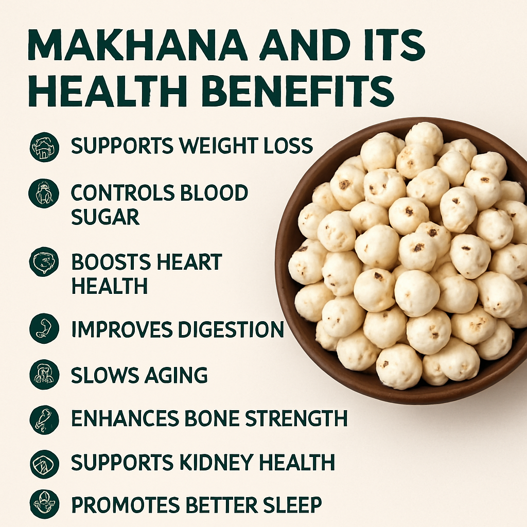 Makhana Amazing Health Benefits